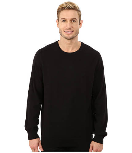 Imbracaminte barbati nautica solid crew neck sweater true black