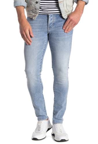 Imbracaminte barbati neuw iggy skinny jeans abstrakt blue