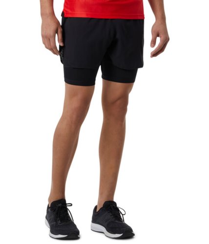 Imbracaminte barbati new balance 5quot q speed 2-in-1 shorts black