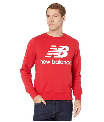 Imbracaminte barbati new balance essentials stacked logo crew team red