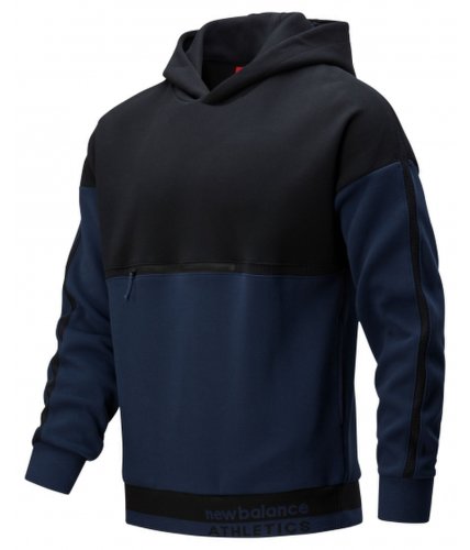 Imbracaminte barbati new balance men\'s nb athletics select pullover hoodie navy with black