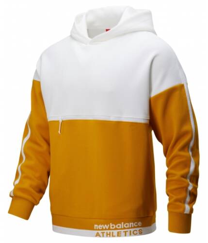 Imbracaminte barbati new balance men\'s nb athletics select pullover hoodie yellow with white