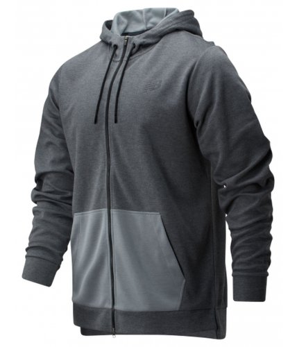 Imbracaminte barbati new balance men\'s tenacity lightweight full zip hoodie grey