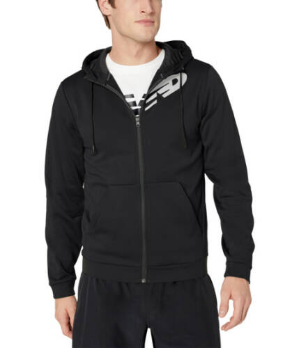 Imbracaminte barbati new balance tenacity fleece full zip hoodie black