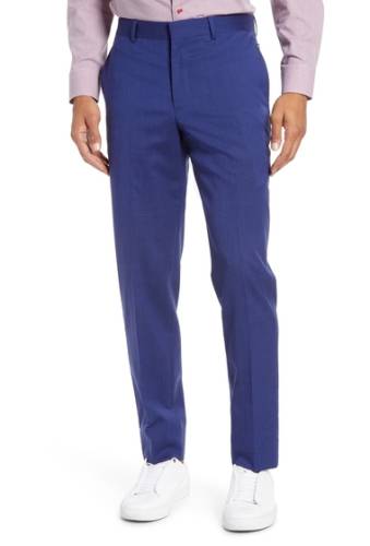 Imbracaminte barbati nordstrom men\'s shop tech-smart slim fit stretch wool dress pants high blue