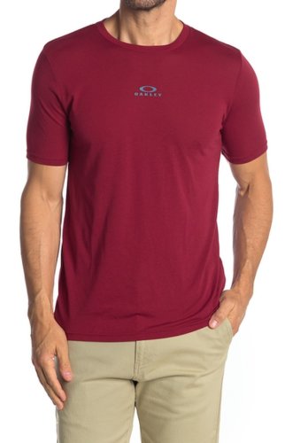 Imbracaminte barbati oakley bark short sleeve t-shirt raspberry