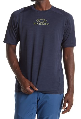 Imbracaminte barbati oakley enhance crew neck 97 t-shirt foggy blue