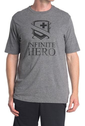 Imbracaminte barbati oakley infinite hero graphic t-shirt athletic heather grey
