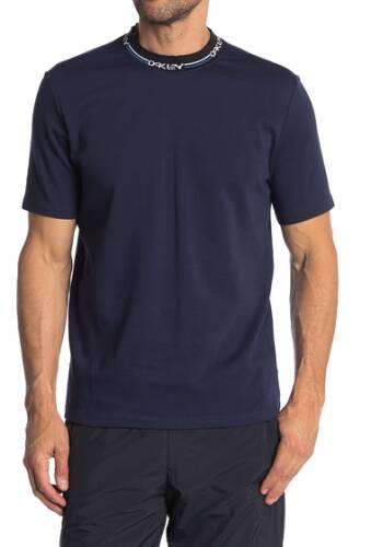 Imbracaminte barbati oakley logo neck t-shirt fathom