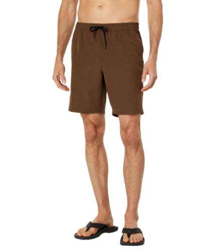 Imbracaminte barbati oneill reserve e-waist 18quot hybrid shorts brown heather