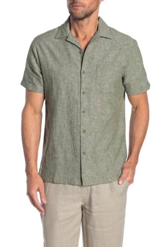 Imbracaminte barbati onia vacation short sleeve regular fit shirt cypress