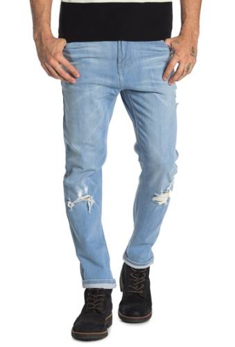 Imbracaminte barbati outland denim dusty distressed slim jeans dusty driftwood distressed
