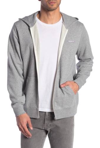 Imbracaminte barbati ovadia and sons type 1 zip hoodie heather grey