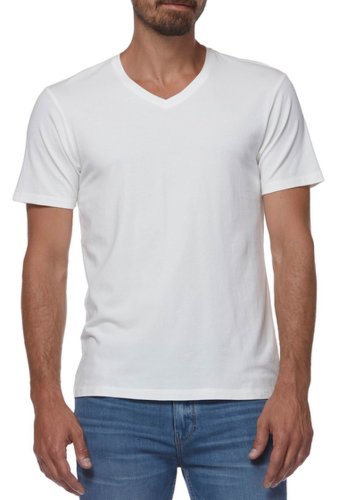 Imbracaminte barbati paige grayson performance v-neck t-shirt optic wht