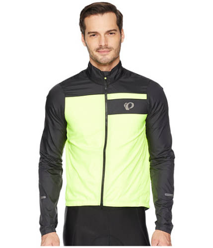 Imbracaminte barbati pearl izumi elite barrier cycling jacket blackscreaming yellow