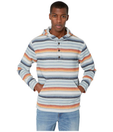 Imbracaminte barbati pendleton serape stripe popover hoodie bluerust serape