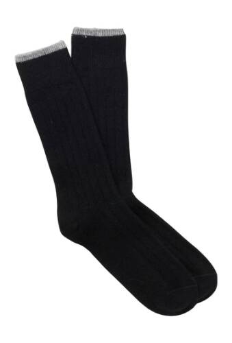 Imbracaminte barbati peter millar cashmere blend crew socks 001 black