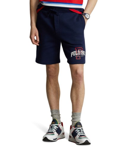 Imbracaminte barbati polo ralph lauren 85quot logo fleece shorts cruise navy