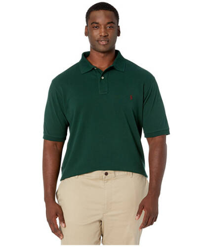 Imbracaminte barbati polo ralph lauren big amp tall basic mesh short sleeve classic fit polo college greensignet red