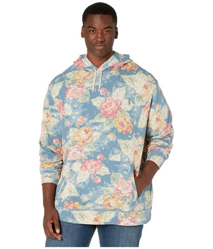 Imbracaminte barbati polo ralph lauren big amp tall montauk floral-print spa terry hoodie rose patio floral