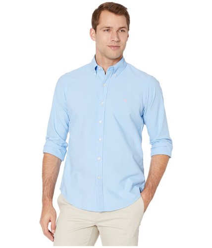 Imbracaminte barbati polo ralph lauren classic fit long sleeve oxford shirt blue lagoon