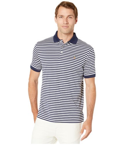 Imbracaminte barbati polo ralph lauren classic fit soft touch polo french navywhite