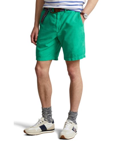 Imbracaminte barbati polo ralph lauren cotton linen shorts cabo green