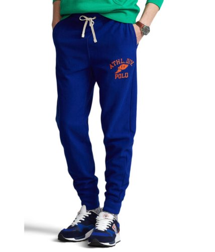 Imbracaminte barbati polo ralph lauren fleece graphic jogger pants active royal
