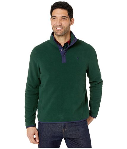 Imbracaminte barbati polo ralph lauren fleece mock neck pullover college green