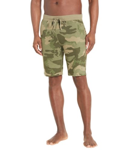 Imbracaminte barbati polo ralph lauren hanging enzyme wash waffle sleep shorts olive player camosoldier olive