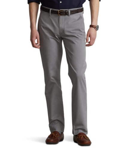 Imbracaminte barbati polo ralph lauren stretch straight fit chino pants perfect grey