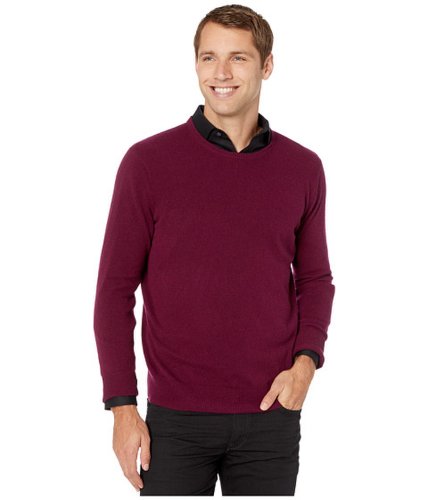 Imbracaminte barbati polo ralph lauren washable merino wool sweater classic burgundy heather