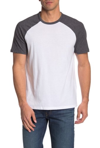 Imbracaminte barbati public opinion short sleeve baseball t-shirt white