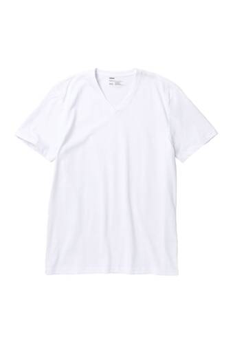 Imbracaminte barbati public opinion short sleeve v-neck t-shirt white