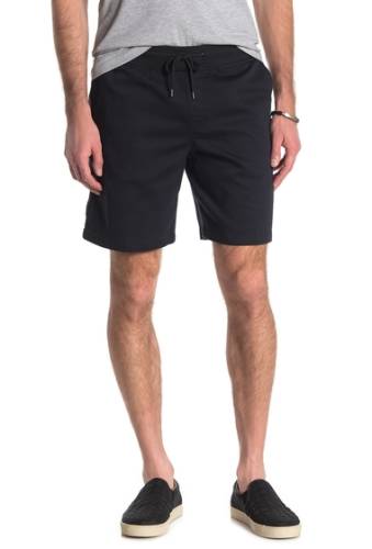 Imbracaminte barbati public opinion stretch solid knit jogger shorts navy rock