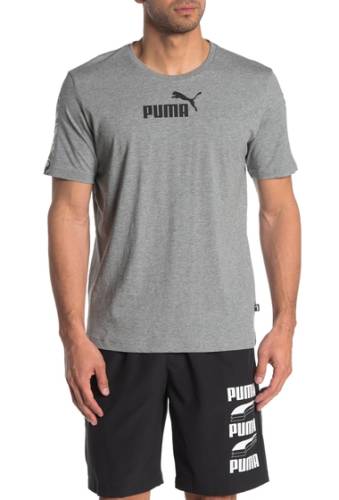 Imbracaminte barbati puma amplified t-shirt medium gray heather