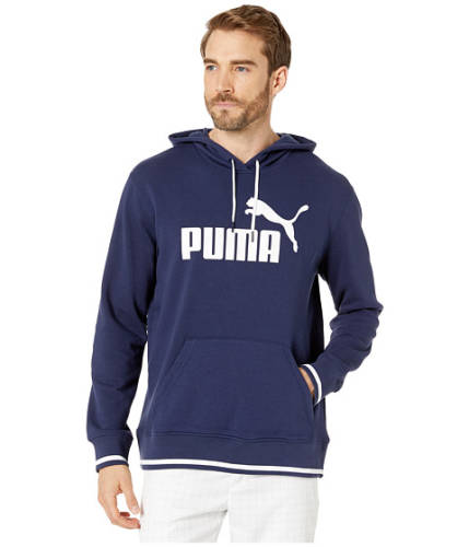 Imbracaminte barbati puma golf logo hoodie peacoat