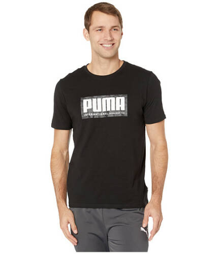 Imbracaminte barbati puma logo all over print pack graphic tee cotton black
