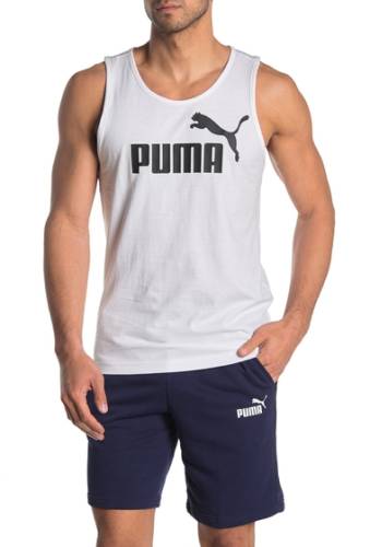 Imbracaminte barbati puma logo tank puma white