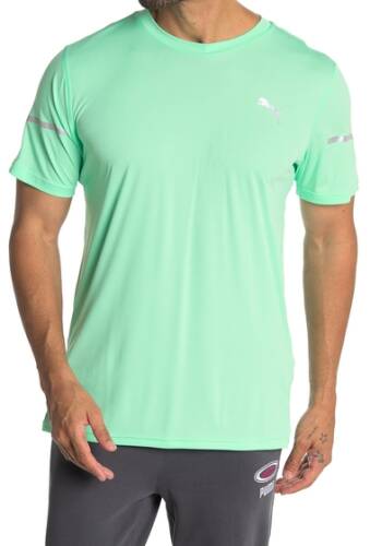 Imbracaminte barbati puma runner id active t-shirt green
