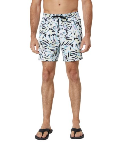 Imbracaminte barbati quiksilver oceanmade mix stretch 17quot volley white
