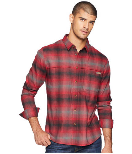 Imbracaminte barbati quiksilver waterman thermo hyper flannel long sleeve shirt rio red