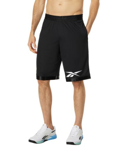 Imbracaminte barbati reebok basketball mesh shorts black