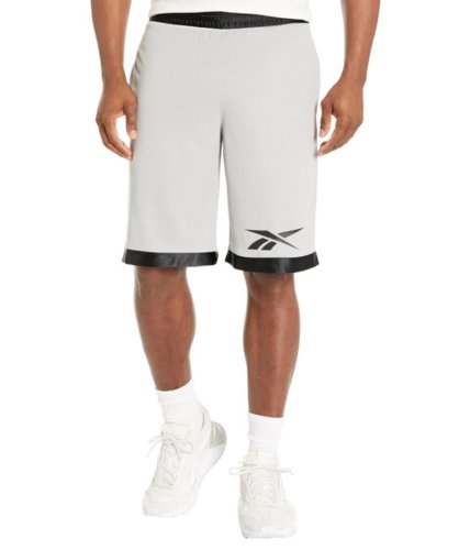 Imbracaminte barbati reebok basketball mesh shorts pure grey