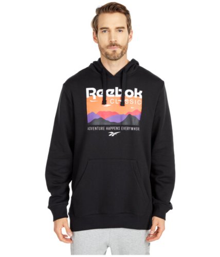 Imbracaminte barbati reebok big logo hoodie black