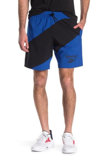 Imbracaminte barbati reebok colorblock logo shorts humblu
