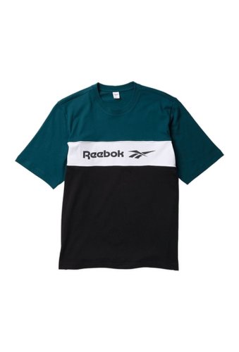 Imbracaminte barbati reebok linear logo colorblock t-shirt deetea