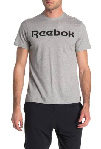 Imbracaminte barbati reebok linear logo t-shirt mgreyh