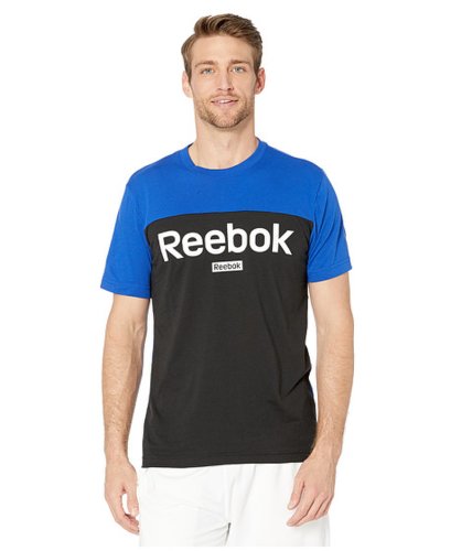 Imbracaminte barbati reebok training essentials big logo short sleeve tee cobalt