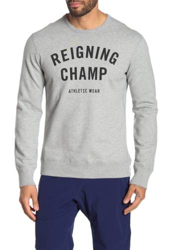 Imbracaminte barbati reigning champ gym logo sweatshirt h greyblack